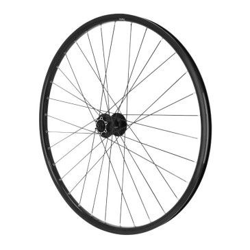 ROUE VTC /VAE DISQUE BLOCAGE 700 x 35 - 28" M910 AVANT NOIR MOYEU SHIMANO M475 DISQUE 6 TROUS TUBELESS READY JANTE 21C 32 RAYONS 3660429077273