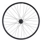 ROUE VTC /VAE DISQUE BLOCAGE 700 x 35 - 28" M910 AVANT NOIR MOYEU SHIMANO M475 DISQUE 6 TROUS TUBELESS READY JANTE 21C 32 RAYONS 3660429077273
