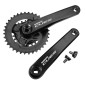 PEDALIER VTT SHIMANO 9/10/11V. CUES U4000 170mm 36-22 DTS (AXE CARRE BOITIER 123mm)