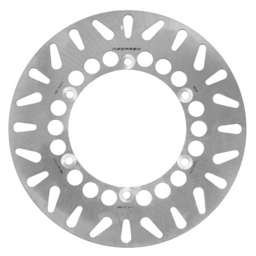 DISQUE DE FREIN ADAPTABLE YAMAHA 500 TMAX 2001>2011 AR, YAMAHA 1100 BT BULLDOG 2002>2006 AR, 750 FZ GENESIS 1987>2002 AR (EXT 267mm - INT 132mm - 6 TROUS) (DF5079A) -NEWFREN- 8025832303725