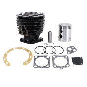 CYLINDER FOR MOPED SOLEX (COMPLETE WITH PISTON+GASKET) -SELECTION P2R-