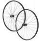 ROUES VTT 29" KARMA DISQUE NOIR DOUBLE PAROI AVEC OEILLET MOYEU SHIMANO TX505 DISQUE CENTERLOCK 9/10/11V. BLOCAGE RAPIDE (PAIRE) 32 RAYONS JANTE 21C 3700948295243