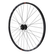 WHEEL FOR MTB-27.5" KLIXX FRONT -ALUMINIUM- BLACK DOUBLE-WALLED - SHIMANO HUB DISC CENTERLOCK DYNAMO 6 VOLT-3W 3700948294710
