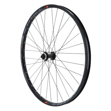 ROUE VTT DISQUE 27.5" TRUCKY 30 TUBELESS READY AVANT CENTERLOCK NOIR MOYEU SHIMANO TC500 AXE TRAVERSANT 15/100 JANTE 30C 32 RAYONS 3660429040215
