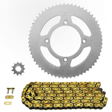 KIT CHAINE ADAPTABLE BETA 50 RR ENDURO 2018>2020, RR ENDURO RACING 2020, RR ENDURO SPORT 2018>2020 420 11x60 (DIAM COURONNE 100/120/8.5/16) (DEMULTIPLICATION ORIGINE) -AFAM- 5400598205712