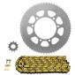 KIT CHAINE ADAPTABLE RIEJU 50 MRT PRO 2017>2021 420 11x62 (DIAM COURONNE 105/125/8.5) (DEMULTIPLICATION ORIGINE) -AFAM- 5400598050725