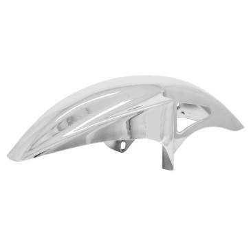 GARDE BOUE AV CYCLO F1 ADAPTABLE PEUGEOT 103 / MBK 51 CHROME (NOUVEAU DESIGN) -SELECTION P2R- 3701213434398