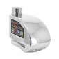 ANTITHEFT- DISC LOCK ARMLOCK Ø 10 mm WITH AUDIBLE ALARM 110dB - CHROME WITH SECURITY CORD (DIMENSIONS 93 x 47 x 75 mm) 3700948233528