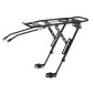 LUGGAGE RACK-REAR- ON STAYS- P2R ALUMINIUM-BLACK ADJUSTABLE FOR 29"/27.5"/26''- Max load 15 kg