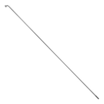 RAYON E-BIKE INOX ARGENT 2.3mm L 254mm TETE COUDEE (VENDU A L'UNITE SANS ECROU) - VOIR 185897 POUR ECROU 3700948276914