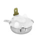 PORTE-AMPOULE/FICHE/DOUILLE CYCLO ADAPTABLE POUR AMPOULE E10 A VISSER MBK (DIAM 25mm - LARG 35mm) (TYPE LUXOR 118/270) -SELECTION P2R- 3701213431670