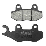 BRAKE PADS SET (2 pads) - MALOSSI SPORT FOR KYMCO 50 AGILITY, 125-150 B&W, 150 PEOPLE, 250 YUP, 50-125 LIKE, 50 TOP BOY, 50 SUPER 9, 200 DINK
