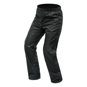 PANTALON DE PLUIE TUCANO DILUVIO ZIP AVEC OUVERTURE LATERALE NOIR 3XL (DOUBLE) (EPI CE 1ère CATEGORIE)