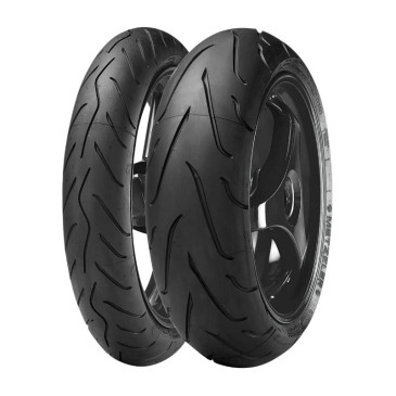 PACK/TRAIN DE PNEU MOTO AVANT + ARRIERE METZELER SPORTEC M3 RADIAL 120/70-17 FRONT TL 58W + 160/60-17 REAR TL 69W (VENDU PAR 2) 3700948285497