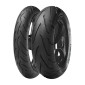 PACK/TRAIN DE PNEU MOTO AVANT + ARRIERE METZELER SPORTEC M3 RADIAL 120/70-17 FRONT TL 58W + 180/55-17 REAR TL 73W (VENDU PAR 2)