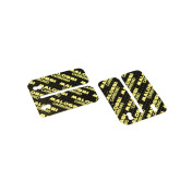 LAMELLE DE CLAPET SCOOT MALOSSI VL11 CARBONE POUR MBK 50 NITRO, MACH G/YAMAHA 50 AEROX, JOG R/APRILIA 50 SR/MALAGUTI 50 F12/PIAGGIO 50 ZIP/NRG/TYPHOON 2 LAMELLES 0,30mm) 3700948286456