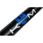 GUIDON 50 A BOITE KRM PRO RIDE OVERSIZE DIAM 28,6mm ALU NOIR/BLEU AVEC MOUSSE 3760382281103