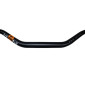GUIDON 50 A BOITE KRM PRO RIDE OVERSIZE DIAM 28,6mm ALU NOIR/ORANGE AVEC MOUSSE 3760382281059