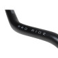 GUIDON 50 A BOITE KRM PRO RIDE OVERSIZE DIAM 28,6mm ALU NOIR/BLEU TURQUOISE AVEC MOUSSE 3760382283572