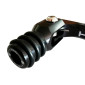 SELECTEUR DE VITESSE KRM PRO RIDE POUR DERBI 50 SENDA, GPR/GILERA 50 SMT, RCR ALU CNC NOIR (PLIABLE) 3760382281493