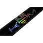 GUIDON 50 A BOITE KRM PRO RIDE OVERSIZE DIAM 28,6mm ALU NOIR/HOLOGRAPHIQUE AVEC MOUSSE 3760382283589