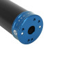 SILENCIEUX 50 A BOITE KRM PRO RIDE ALU NOIR/BLEU (MONTAGE UNIVERSEL PASSAGE A DROITE) 3760382280458