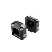 PONTET/SURPONTET 50 A BOITE KRM PRO RIDE POUR GUIDON DIAM 28,6 mm ALU CNC NOIR 3760382281585