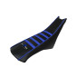 COUVRE/HOUSSE DE SELLE 50 A BOITE KRM PRO RIDE POUR APRILIA 50 SX 2006>2017 NOIR/BLEU 3760382280939