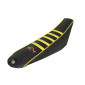 HOUSSE DE SELLE 50 A BOITE KRM PRO RIDE POUR BETA 50 RR 2011>2020 NOIR/JAUNE