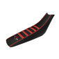 HOUSSE DE SELLE 50 A BOITE KRM PRO RIDE POUR BETA 50 RR 2005>2010 NOIR/ROUGE 3760382280694