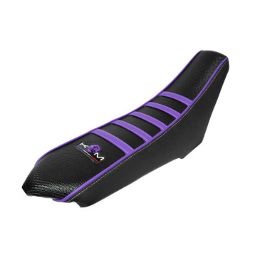 COUVRE/HOUSSE DE SELLE 50 A BOITE KRM PRO RIDE POUR RIEJU 50 MRT 2009> NOIR/VIOLET 3760382280540