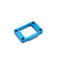 CALE DE CLAPET/ADMISSION 50 A BOITE KRM PRO RIDE POUR MINARELLI 50 AM6 EPAISSEUR 10 mm ALU CNC BLEU 3760382281943