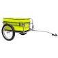 REMORQUE VELO UTILITAIRE ALU BEACH PLIABLE (L84x75xH69) AVEC ROUES 20''x 3.00 FIXATION AXE DE ROUE ARRIERE 3700256044298