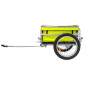 REMORQUE VELO UTILITAIRE ALU BEACH PLIABLE (L84x75xH69) AVEC ROUES 20''x 3.00 FIXATION AXE DE ROUE ARRIERE 3700256044298