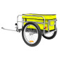 REMORQUE VELO UTILITAIRE ALU BEACH PLIABLE (L84x75xH69) AVEC ROUES 20''x 3.00 FIXATION AXE DE ROUE ARRIERE 3700256044298