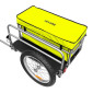 REMORQUE VELO UTILITAIRE ALU BEACH PLIABLE (L84x75xH69) AVEC ROUES 20''x 3.00 FIXATION AXE DE ROUE ARRIERE 3700256044298