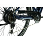 VELO ELECTRIQUE/VAE CITY 28 LEADER FOX NARA 2023 MIXTE BLEU 7V MOTEUR ROUE AR BAFANG 36V 45Nm BATTERIE 14Ah (20' '- H52cm - TAILLE L - POUR ADULTE DE 188cm à 185cm) 8592826036490