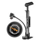 POMPE A PIED MINI VTT GIYO AVEC MANOMETRE PIED PLIABLE ALU/RESINE VP/VS POIGNEE EN T 3700948269039