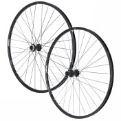 ROUES VTT 26 KARMA DISQUE NOIR DOUBLE PAROI AVEC OEILLET MOYEU SHIMANO TX505 DISQUE CENTERLOCK 9/10/11V. BLOCAGE RAPIDE (PAIRE) 32 RAYONS JANTE 21C 3700948285718