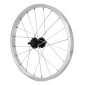 ROUE CITY 16" x 1.75 ALU AVANT MOY ACIER NOIR 85 mm AXE PLEIN 3700948288788