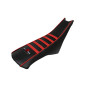 HOUSSE DE SELLE 50 A BOITE KRM PRO RIDE POUR APRILIA 50 SX 2006>2017 NOIR/ROUGE 3760382280922