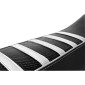 COUVRE/HOUSSE DE SELLE 50 A BOITE KRM PRO RIDE POUR SHERCO 50 SE-R, SM-R 2013> NOIR/BLANC 3760382280724