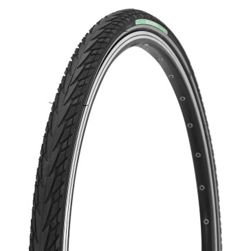 TYRE FOR URBAN/TREKKING BIKE/MTB 700 X 38 (29 x 1,50) NEWTON - PROTECTIVE LAYER ANTI-PUNCTURE 2.5MM BLACK - REFLECTIVE-RIGID (38-622) COMPATIBLE E-BIKE