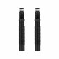 VALVE EXTENDER- SCHWALBE 30mm BLACK - COMPATIBLE TUBELESS (SOLD PER 2)