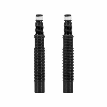 VALVE EXTENDER- SCHWALBE 30mm BLACK - COMPATIBLE TUBELESS (SOLD PER 2)