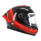 CASQUE INTEGRAL MT THUNDER 4 SV R25 B35 NOIR/ROUGE BRILLANT S (DOUBLE ECRANS / PINLOCK READY / FOGOFF READY) (ECE 22.06) 8434639211643