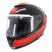 CASQUE INTEGRAL MT THUNDER 4 SV R25 B35 NOIR/ROUGE BRILLANT L (DOUBLE ECRANS / PINLOCK READY) (ECE 22.06)