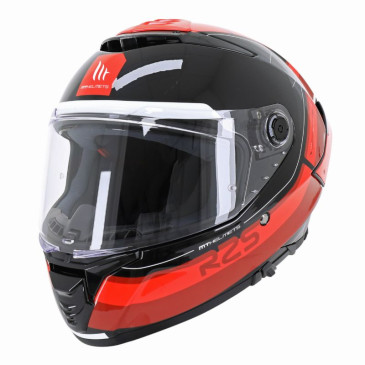 CASQUE INTEGRAL MT THUNDER 4 SV R25 B35 NOIR/ROUGE MAT L (DOUBLE ECRANS / PINLOCK READY) (ECE 22.06) 8434639211667