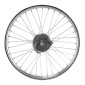 JANTE CYCLO 17" 1,5x17 A RAYON POUR PEUGEOT 103 SP, MVL 36 TROUS AVANT (COMPLETE) (VENDU A L'UNITE) -SELECTION P2R- 