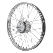 JANTE CYCLO 17" 1,5x17 A RAYON POUR PEUGEOT 103 SP, MVL ARRIERE 36 TROUS (COMPLETE) (VENDU A L'UNITE) -SELECTION P2R- 3701213437771